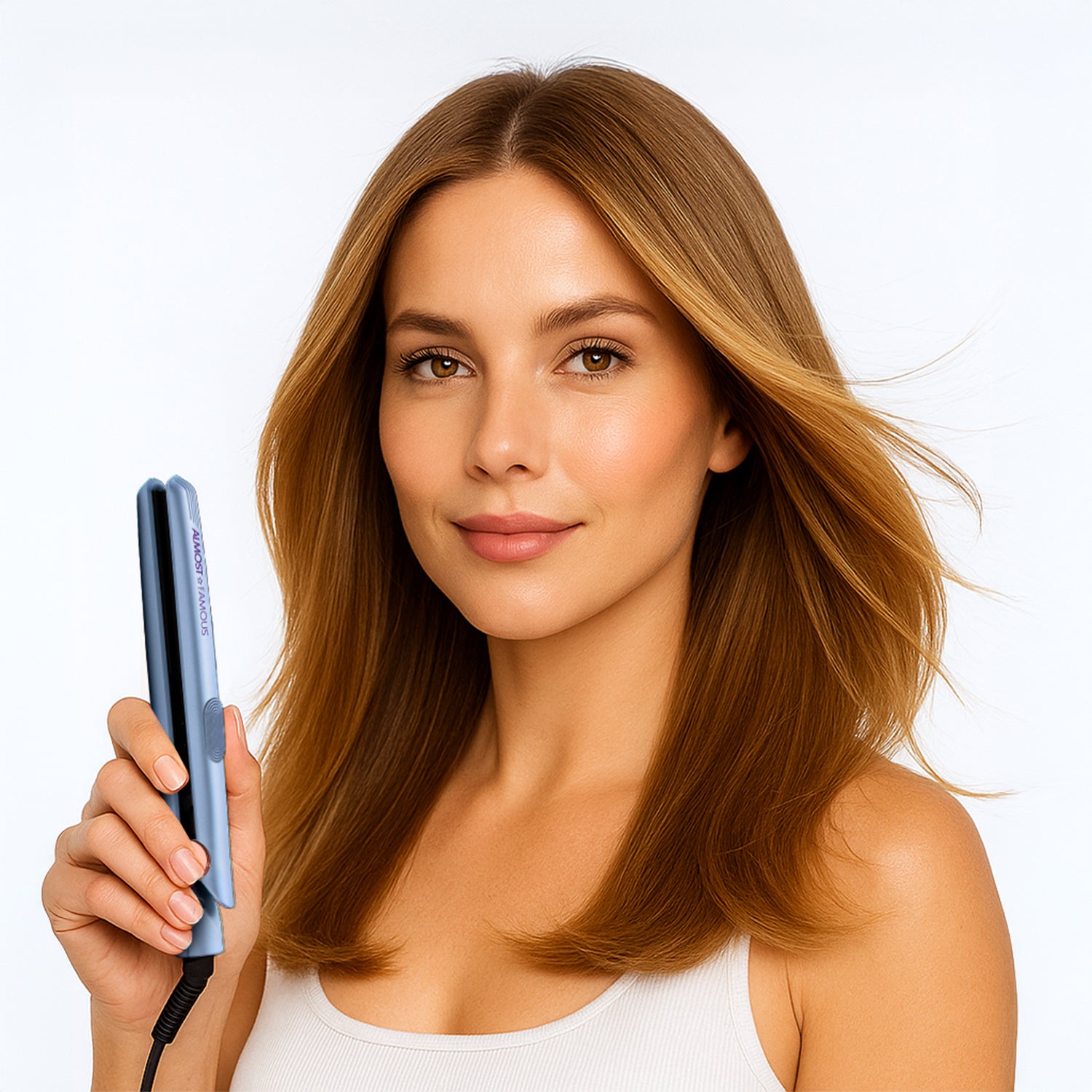 Living Color 0.5" Flat Iron with Travel Bag (Coming Soon)