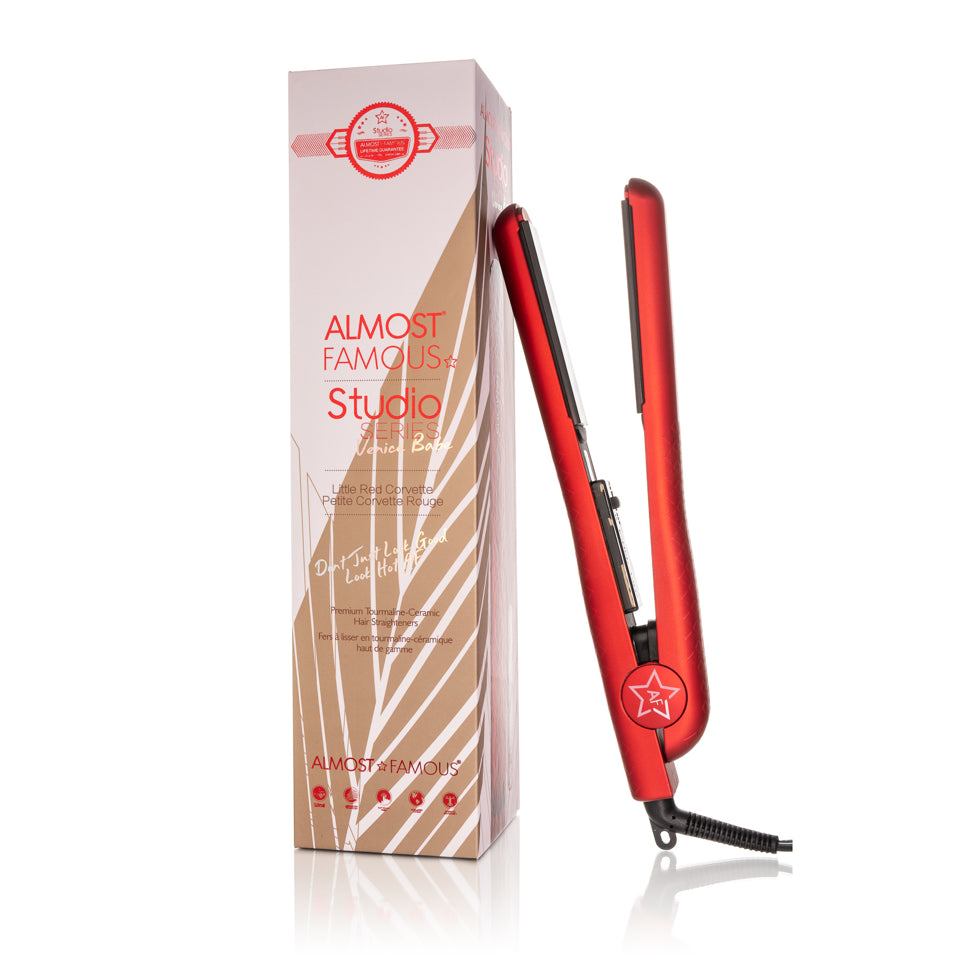 Venice Babe 1.25" Flat Iron with Luxe Gem Infused Plates