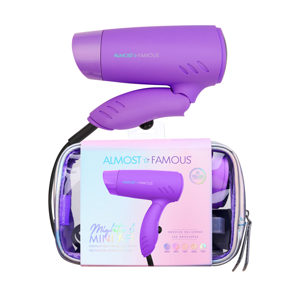 Mighty AF Mini Travel Dryer with Holotone Carrying Bag