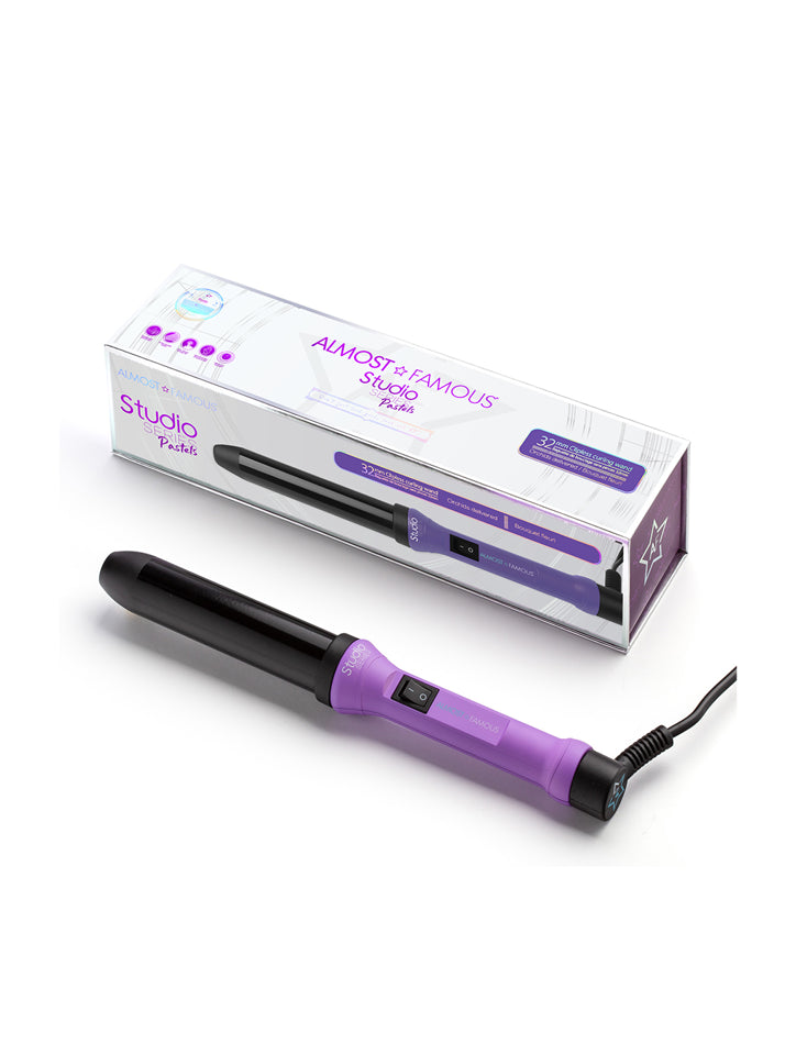 Studio Series 32mm Curling Wand with Gem Infused Barrel