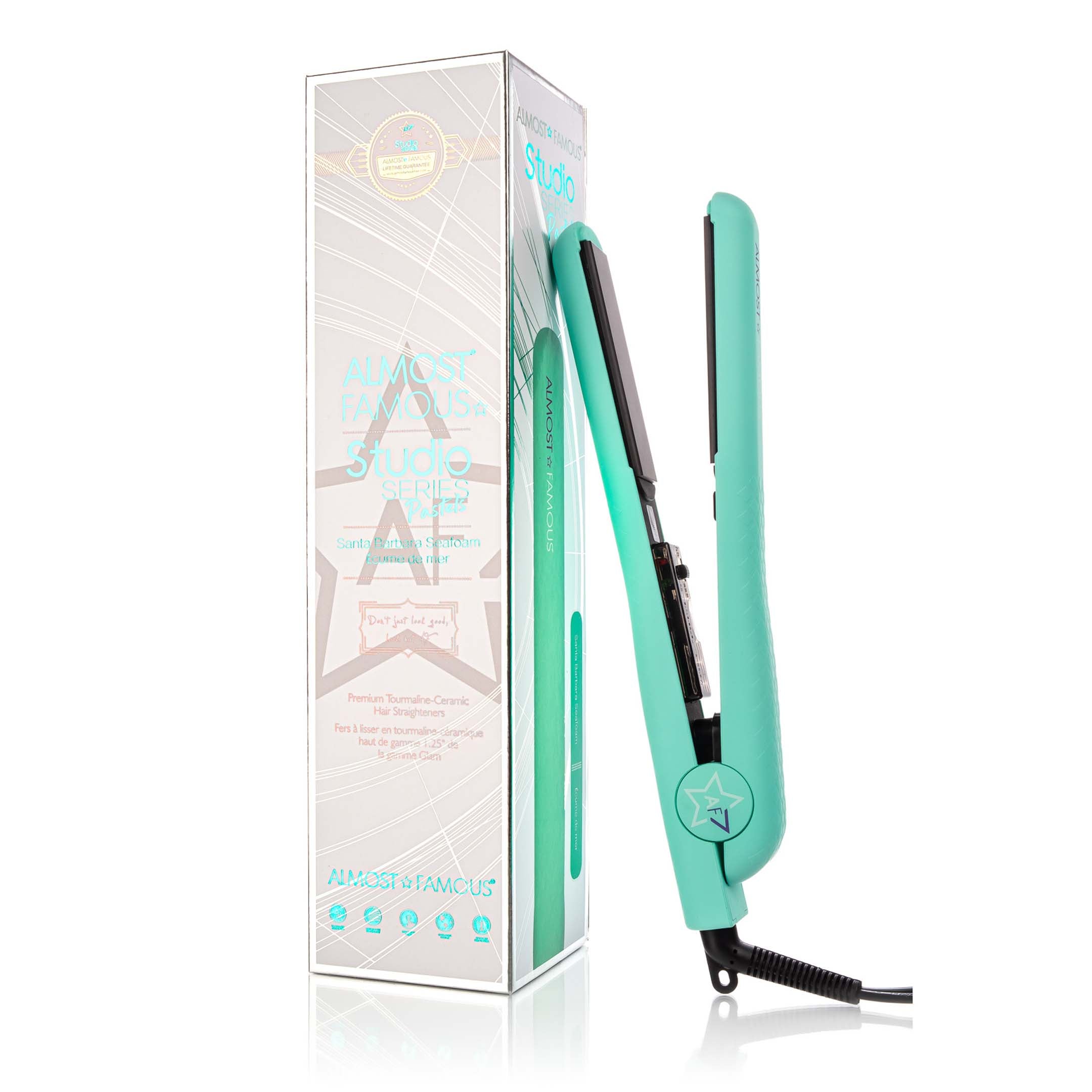 Studio Series 1.25" Flat Iron with Luxe Gemstone Plates Studio Series 1.25" Flat Iron with Luxe Gemstone Plates