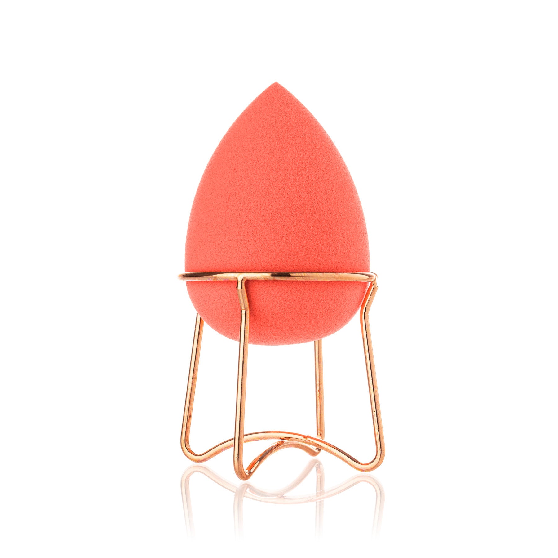 Professional Beauty Blender with Rose Gold Stand